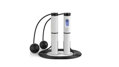 Smart Rope Skipping Cordless Ball Comes With Counter Fitness Home (Color: Black)