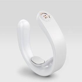 The second generation PGG cervical vertebra massage instrument (Color: White)