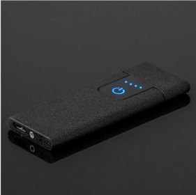 USB rechargeable lighter (Option: Frosted black)