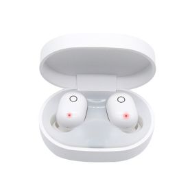 Wireless Bluetooth headset (Color: White)