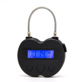 Anti-addiction countdown timer electronic lock (Color: Black)