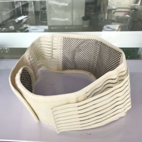 Self-Heating Waist Protection Fixed Belt Magnetic Belt (Option: Beige-L)