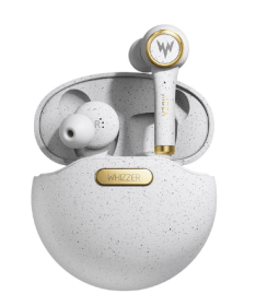 WHIZZER TP1S TWS wireless Bluetooth earphone 3D stereo (Color: White)