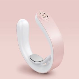 The second generation PGG cervical vertebra massage instrument (Color: Pink)