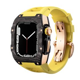 Carbon Fibre Retrofit Watch Strap Protector (Option: Style12-S8orS7 45mm)