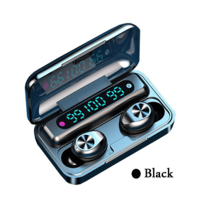 Binaural Bluetooth headset (Color: Black)