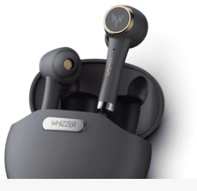 WHIZZER TP1S TWS wireless Bluetooth earphone 3D stereo (Color: Grey)