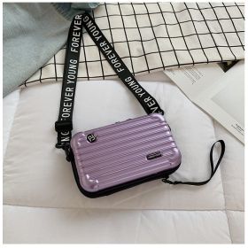 Women's Korean-style Fashion Mini Phone Bag (Color: Purple)