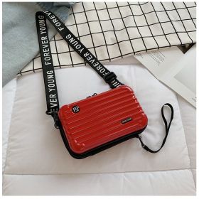 Women's Korean-style Fashion Mini Phone Bag (Color: Red)