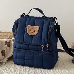 Portable Equipment Insulation Bag Mommy Milk Storage Ice Pack (Color: Blue)