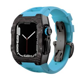 Carbon Fibre Retrofit Watch Strap Protector (Option: Style6-S8orS7 45mm)